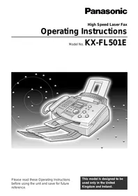 PANASONIC KXFL501E - Fax machine
