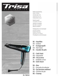 Notice TRISA MAGIC CORD 2200W 1049.42 Suszarka do włosów