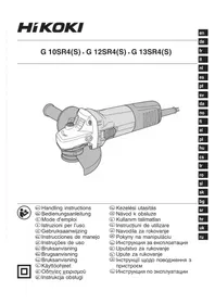 Notice HiKOKI G10SR4 Drvič