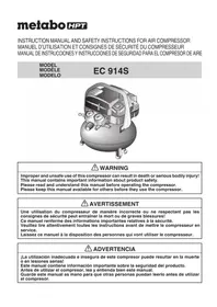 Notice HiKOKI EC914S Compresor