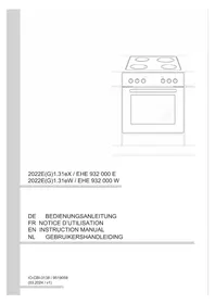Notice AMICA EHE 932 000 W Other kitchen appliances
