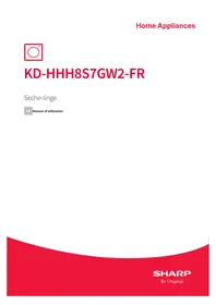 SHARP KDHHH8S7GW2FR - Sèche-linge