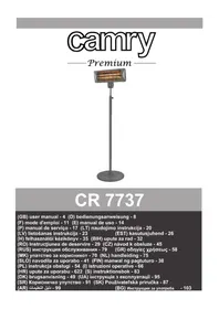 Notice CAMRY CR 7737 Heating