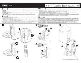 Notice Flexson S1WM Support mural