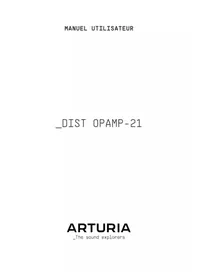 Arturia Dist OPAMP21 - Logiciel audio