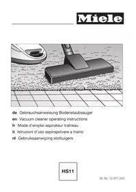 Notice MIELE COMPLETE C2 TANGO Aspirateur sans sac