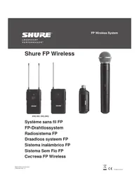 Notice SHURE FP WIRELESS Microphone sans fil