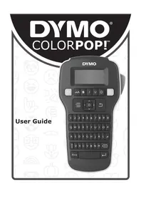 Notice DYMO COLORPOP Imprimante d'étiquettes