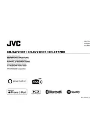 Notice JVC KDX272DBT Autoradio