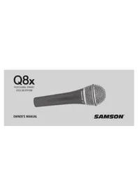 Notice SAMSON Q8X Micrófono