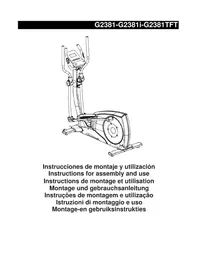 Notice BH FITNESS CRYSTAL G2381 Bicicletta ellittica