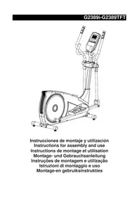 Notice BH FITNESS I.NLS20 G2389I Bicicletta ellittica