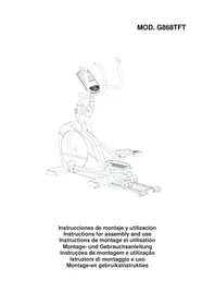 Notice BH FITNESS FDC20 TFT G868TFT Bicicletta ellittica