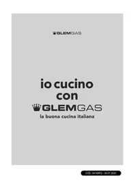 Notice Glem Gas GV64TXBK Cocina