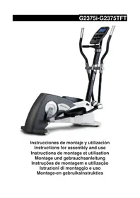 Notice BH FITNESS I.BRAZIL G2375I Bicicletta ellittica