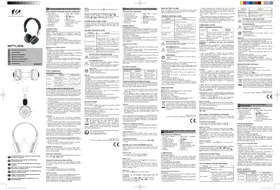 Notice MUSE M268 BT Casque