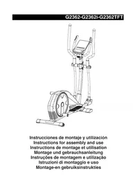 Notice BH FITNESS AZZURE TFT G2362TFT Bicicletta ellittica