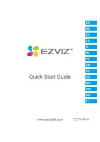 Notice EZVIZ DP1C Zvonky na dveře