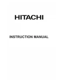 Notice HITACHI F43E4200 Televizors