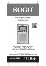 Notice Sogo SS8840 Radio