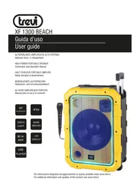 Notice Trevi XF 1300 Haut-parleur