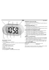 Notice Trevi SLD 3870 Radio-réveil