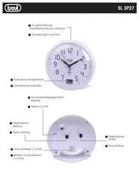 Notice Trevi SL 3P27 Radio-réveil