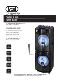 Notice Trevi XF 3200 PRO Station d'acceuil