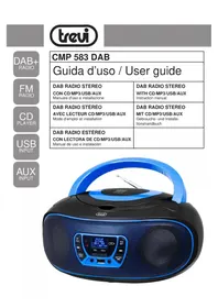 Notice Trevi CMP 583 DAB Lettore/registratore cd
