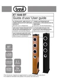 Notice Trevi XT 10A8 WD Haut-parleur