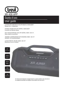 Notice Trevi XR 400 APP Station d'acceuil