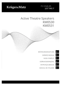 Notice Krüger&Matz KM0530 Speaker