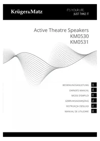 Notice Krüger&Matz KM0531 Speaker