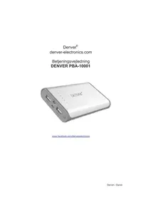 Notice DENVER PBA10001 MK2 Draagbare batterij