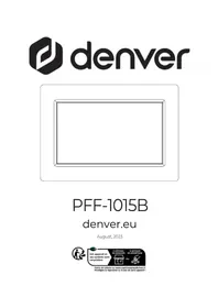 Notice DENVER PFF1015 Cadre photo numérique