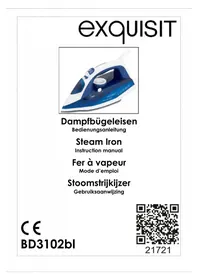 Notice Exquisit BD 3102 WEB Bügeleisen