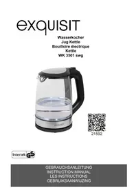 Notice Exquisit WK 3501 SWG Wasserkocher