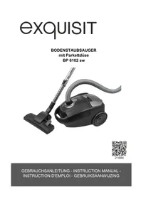 Notice Exquisit BP 6102 SW Vacuum Cleaner