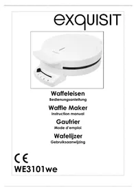 Notice Exquisit WE 3101 WE Waffeleisen