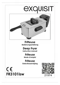 Notice Exquisit FR 3101 ISW Fritteuse