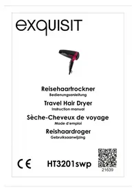 Notice Exquisit HT 3201 SWP Hair dryer