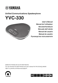 Notice YAMAHA YVC330 Téléphone