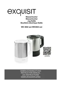 Notice Exquisit WK 3602 SWI Wasserkocher