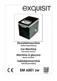 Notice Exquisit EM 6001 SW Eismaschine