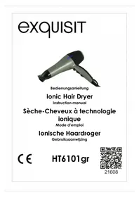 Notice Exquisit HT 6101 GR Hair dryer