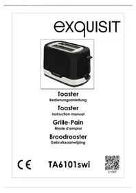 Notice Exquisit TA 6101 SWI Toaster