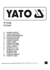 Notice Yato YT73126 Dalmierz