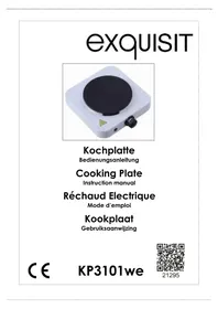 Notice Exquisit KP 3101 WE Herd