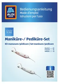 Notice Easy Home GTMP06 Maniküre- und Pediküre-Set