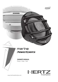 Notice Hertz HMS 10 BC2 Caisson de basses